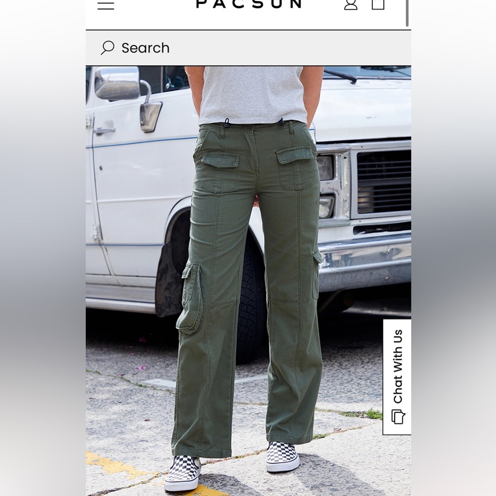 Brandy Melville Kim cargo pants
